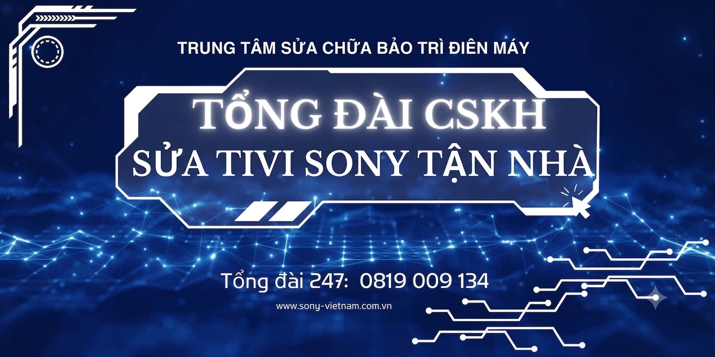 banner sua tivi sony vietnam